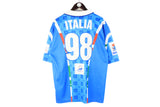 Vintage Italia Team 1998 France World Cup Jersey T-Shirt XLarge
