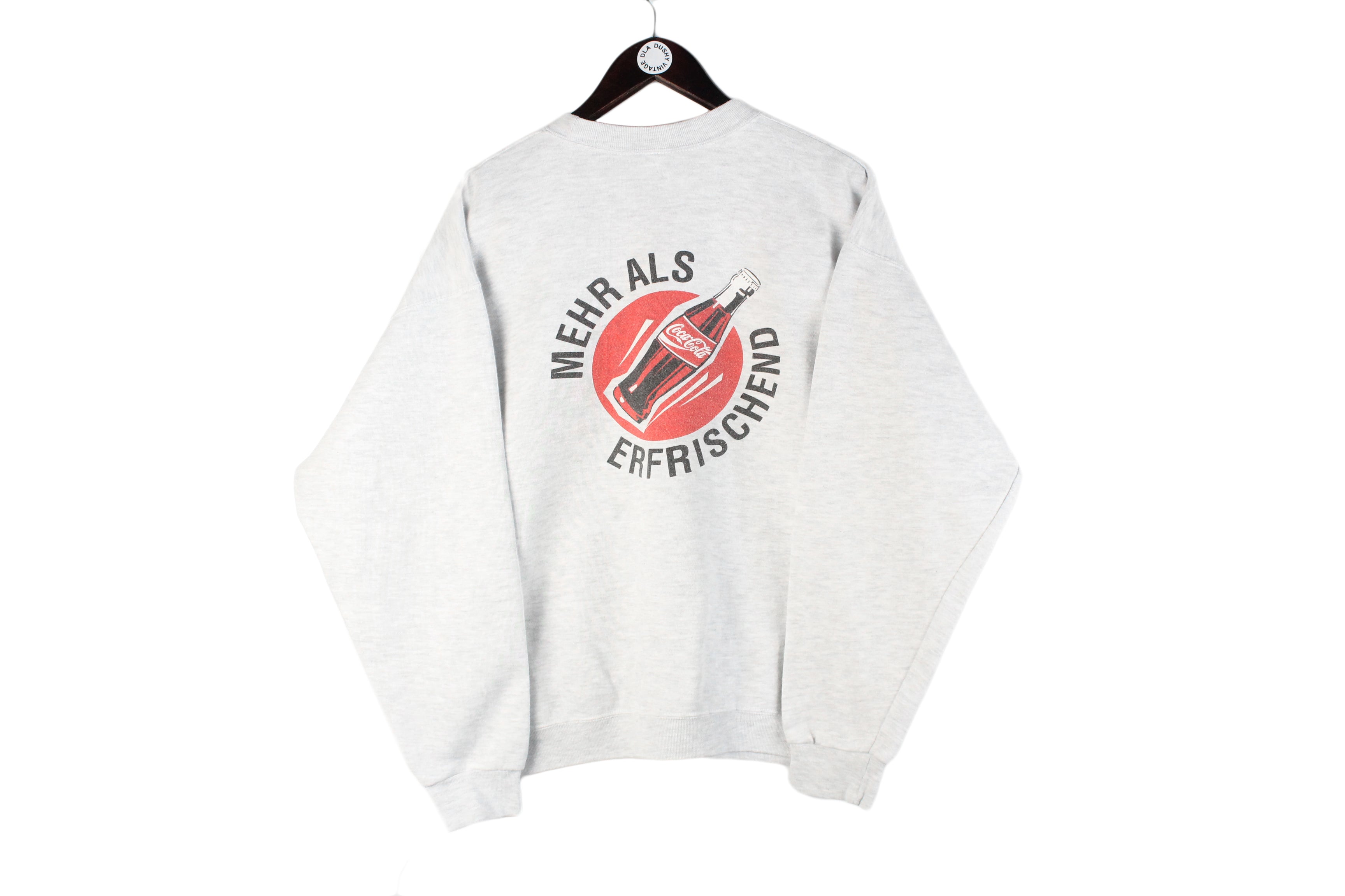 White coca hotsell cola sweatshirt