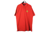 Vintage Ferrari Polo T-Shirt XXLarge