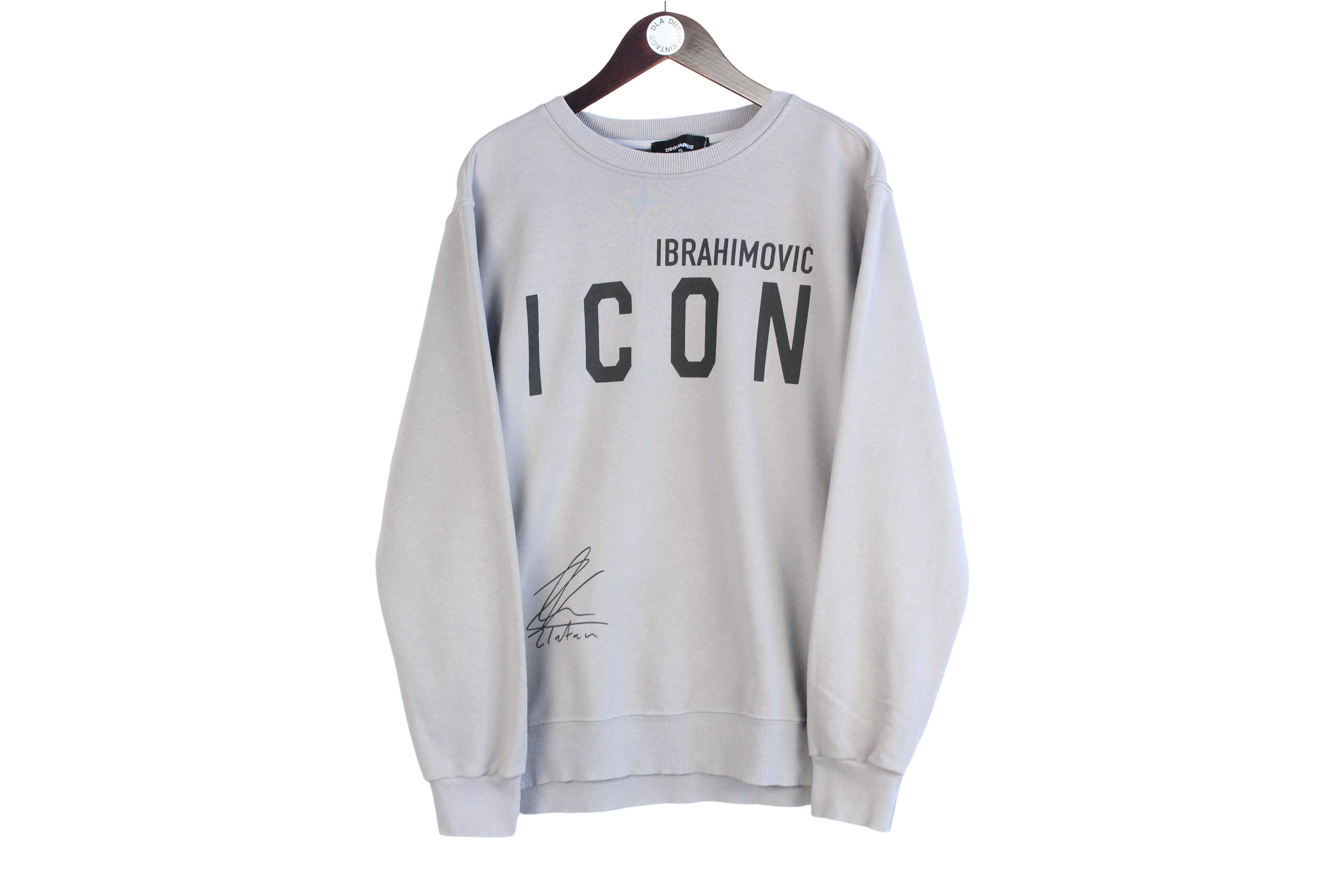 Dsquared2 Icon Ibrahimovic Sweatshirt Large – dla dushy