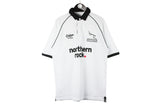 Vintage Newcastle Falcons Cotton Trades 2008/09 Rugby Polo T-Shirt Large