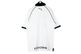 Vintage Newcastle Falcons Cotton Trades 2008/09 Rugby Polo T-Shirt Large