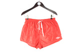 Vintage Umbro Shorts Medium red 90s retro running sport style