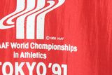 Vintage Tokyo 1991 World Championships in Athletics Adidas Track Jacket XXLarge