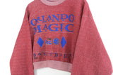 Vintage Orlando Magic Sweatshirt Cropped Top Women's Large