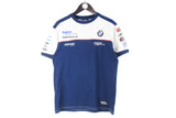 BMW T-Shirt Medium Motorrad authentic racing moto gp big logo Tyco shirt