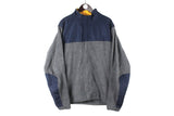 Vintage Nautica Fleece Full Zip Large