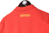 Vintage Ferrari Polo T-Shirt Medium