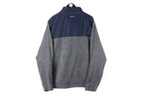 Vintage Nautica Fleece Full Zip Large