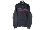 BMW Motorsport Sweatshirt Full Zip XXLarge navy blue racing style Moto GP F1 team