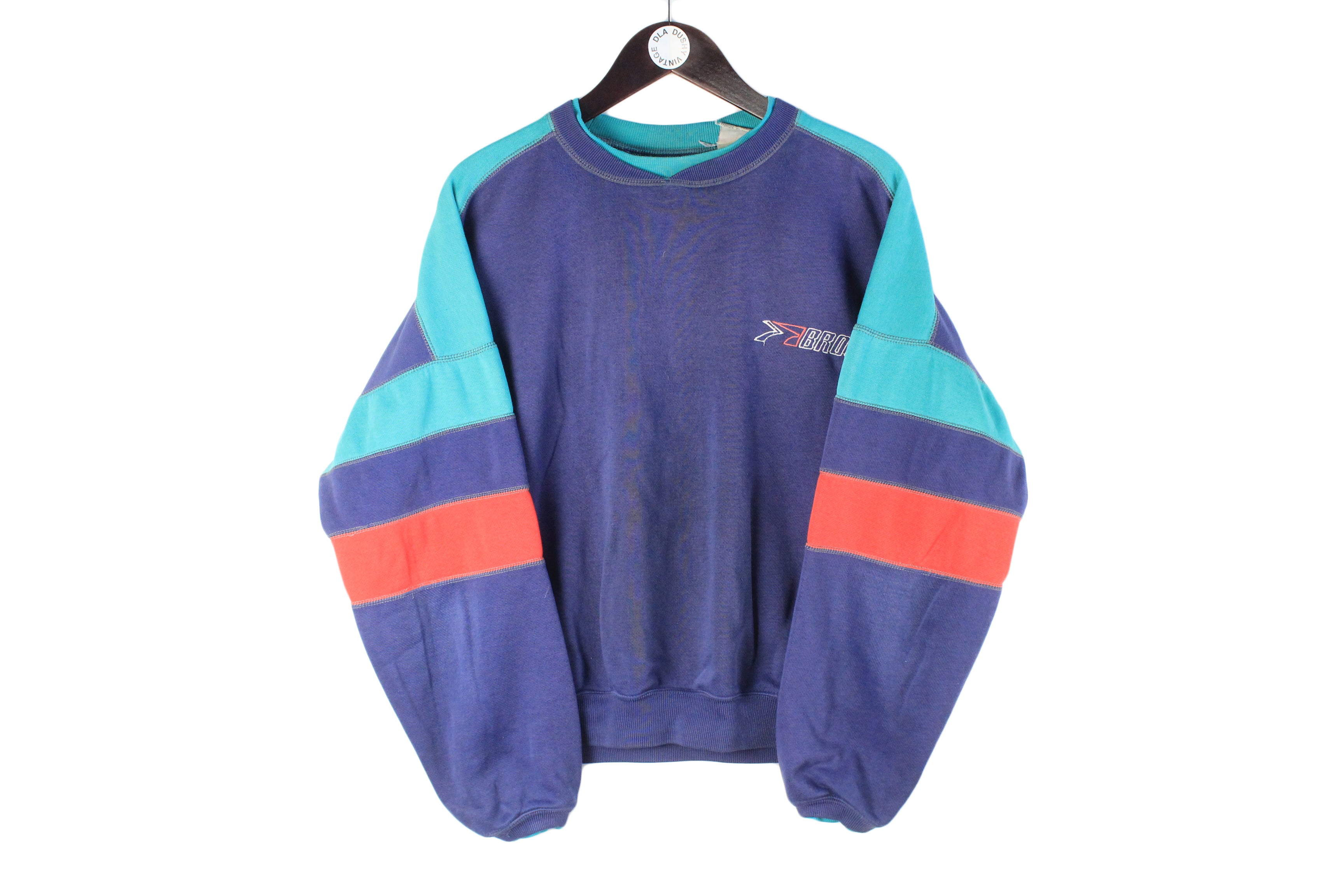 Vintage 90's Dallas Cowboys Colorblock Crewneck Sweatshirt