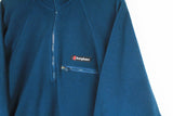 Vintage Berghaus Fleece Half Zip Women's Medium