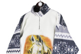 Vintage Horse Fleece 1/4 Zip Small