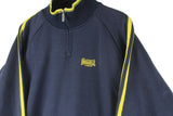 Vintage Lonsdale Sweatshirt 1/4 Zip Large