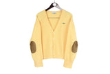 Vintage Lacoste Cardigan Sweater Small