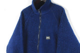 Vintage Helly Hansen Fleece Full Zip Large