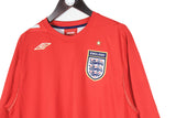 Vintage England Umbro 2006 Away Jersey T-Shirt XLarge