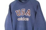 Vintage Adidas USA Sweatshirt Women's Large