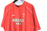 Vintage Wales Rugby Union Reebok Jersey T-Shirt XLarge