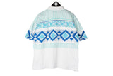 Vintage Sergio Tacchini Polo T-Shirt Small Oversized