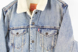Vintage Levi's Denim Sherpa Jacket Large