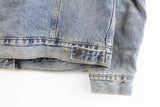 Vintage Levi's Denim Sherpa Jacket Large
