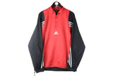 Vintage Adidas Sweatshirt 1/4 Zip Large