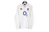 England Team Canterbury Rugby Shirt Medium