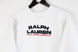 Vintage Polo Jeans by Ralph Lauren Sweatshirt Women's Small / Medium