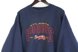 Vintage Atlanta Braves Lee Sweatshirt XLarge