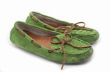 Bottega Veneta Suede Boat Shoes Women's EUR 37