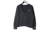 Vintage Lacoste Cardigan Sweater Small