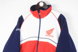 Vintage Honda Fleece Full Zip Large