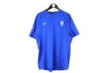 Vintage Nike Brazil Jersey T-Shirt XLarge