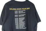 Vintage Bush Golden State 2002 Tour T-Shirt Large