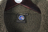 Vintage Napapijri Fleece 1/4 Zip XLarge