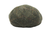 Vintage Harris Tweed Newsboy Cap