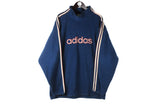 Vintage Adidas Fleece Turtleneck Sweatshirt XXLarge