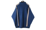 Vintage Adidas Fleece Turtleneck Sweatshirt XXLarge