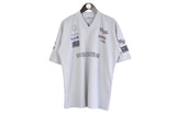Vintage Mercedes David Coulthard Jersey T-Shirt XLarge