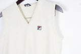 Vintage Fila White Line Vest Women’s Small