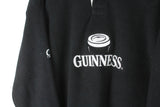 Vintage Guinness Fleece Rugby Shirt XLarge / XXLarge