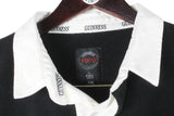Vintage Guinness Fleece Rugby Shirt XLarge / XXLarge