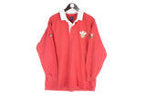 Vintage Wales Rugby Shirt 3/4 Sleeve XLarge