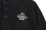Vintage Guinness Polo T-Shirt Medium