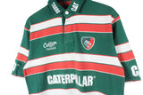 Vintage Leicester Tigers Cotton Traders Rugby T-Shirt Medium