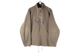 Vintage Polartec Fleece 1/4 Zip Large