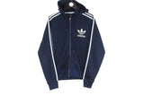 Vintage Adidas Hooded Track Jacket Medium