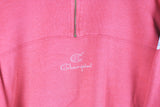 Vintage Champion Sweatshirt 1/4 Zip Large
