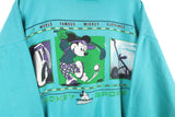 Vintage Mickey Mouse Sweatshirt Women’s Large